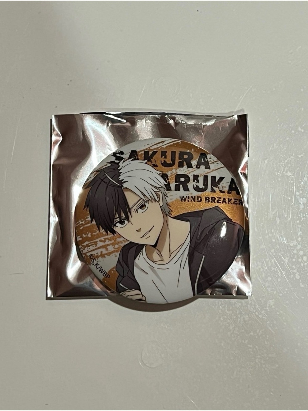 Windbreaker Hakura Sakura Badge Glitter Badge